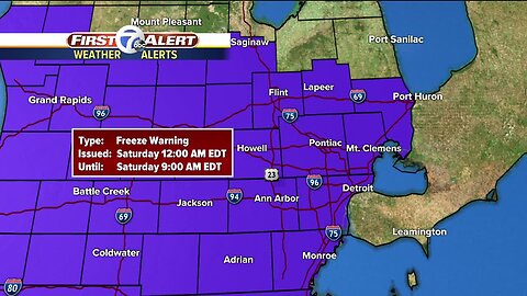 Freeze Warning