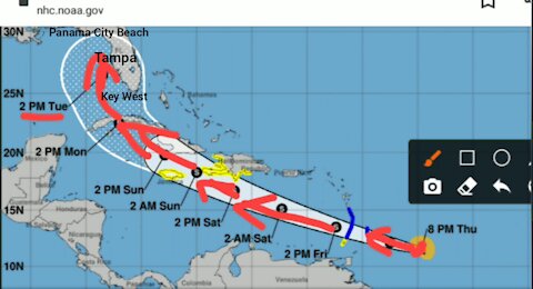 7/1/21 Tropical Update