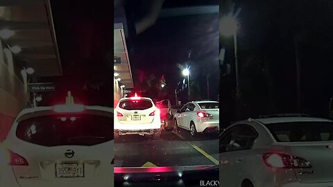 Girl TWERKS in McDonald's Drive Thru Lane!😮