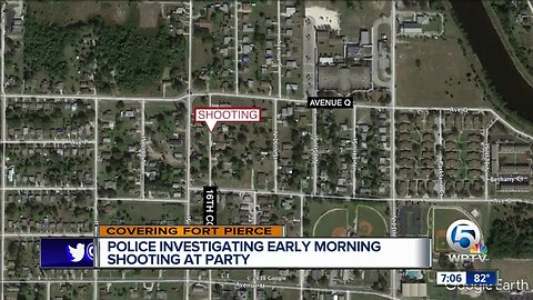 Male juvenile shot overnight in Fort Pierce