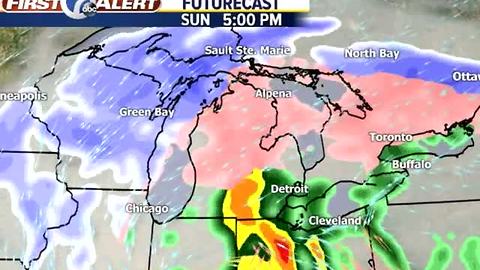 Wintry mix this weekend