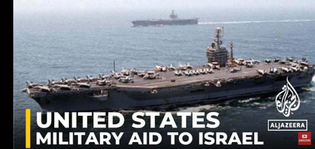 US to move second aircraft carrier to the Mediterranean as Gaza tensions grow