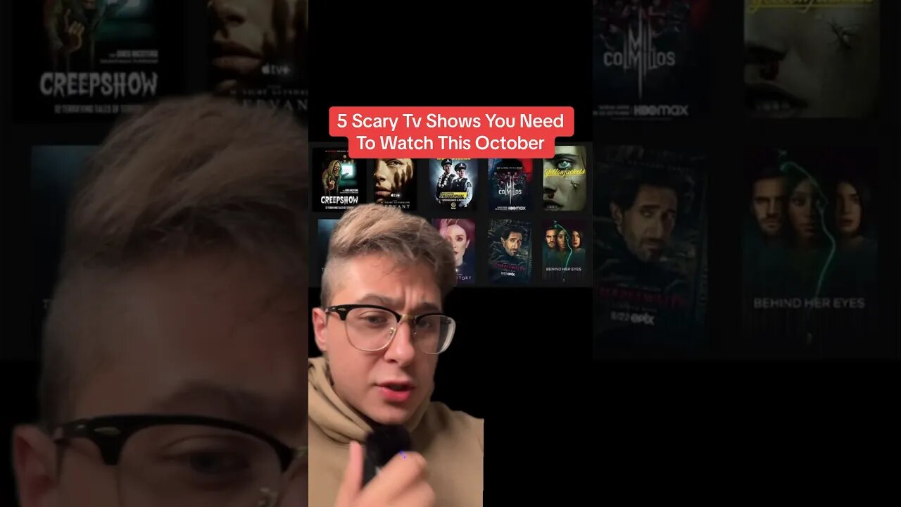 5 Terrifying Tv Shows To Watch This October 😱 (Part 1) #scary #shorts #horrormovie
