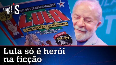 PT lança quadrinhos para contar versão de Lula sobre a Lava Jato