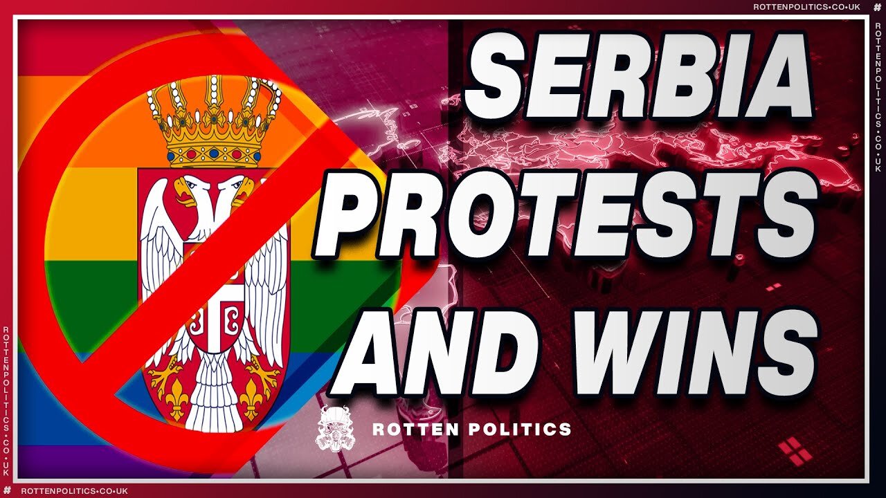 (mirror) The Serbian anti-Europride protest worked --- Rotten Politics