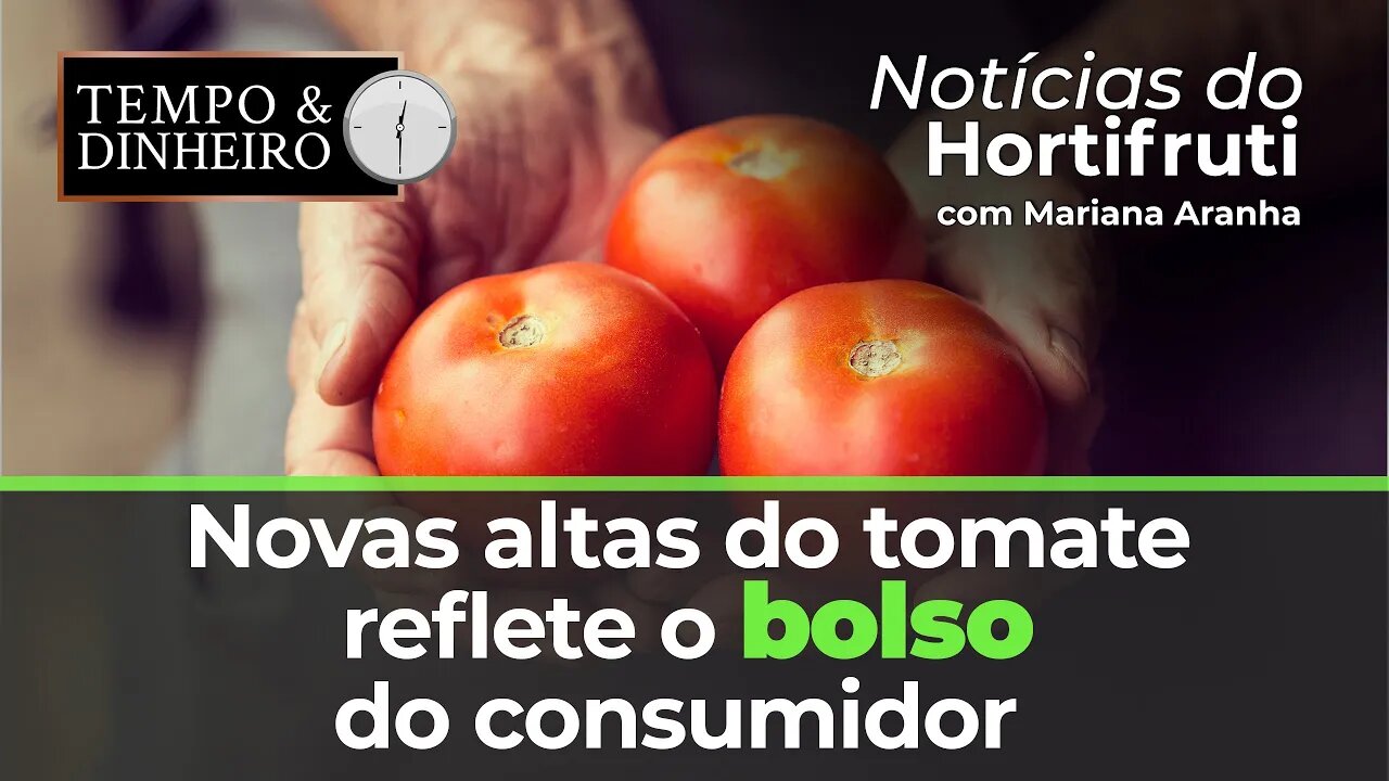 Nova alta do tomate reflete no bolso do consumidor