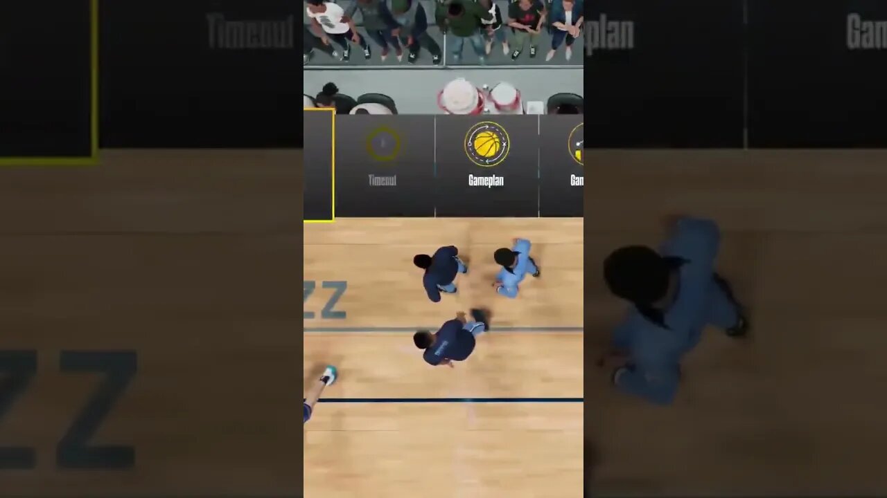 Shaq with the buzzer beater 3. #nba2k23 #nba #shaq #3pointers #buzzerbeater #viral