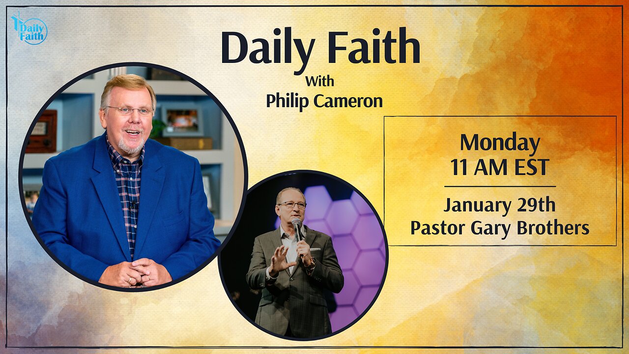 Daily Faith with Philip Cameron: Special Guest Pastor Jesse Jarvis