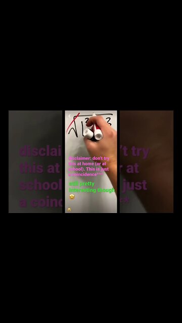 Math trick that’s a coincidence!!!