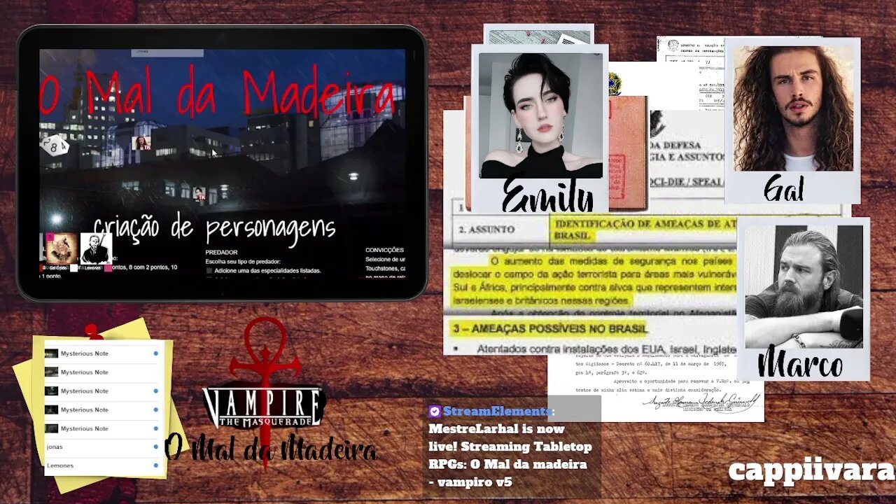 vampiro v5 - o mal da madeira, episodio 20