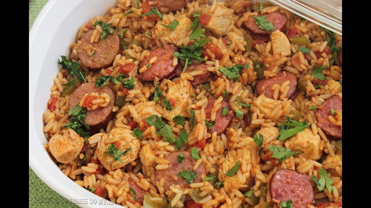 Chicken and Sausage Jambalaya