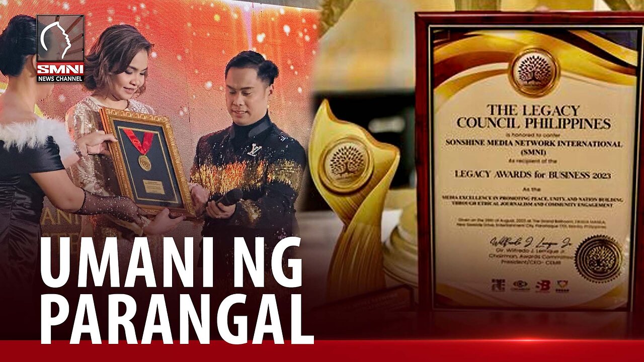 Pastor Apollo C. Quiboloy at Smni News, umani ng mga parangal mula sa iba't ibang award giving body