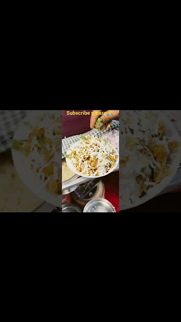 bhel पुरी देखो 😱#streetfood #viral #blogs #foodshorts #funny #newfoodvlog #shorts #bhelpuri