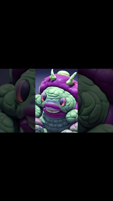 AI generated Grimer (Alola) #whosthatpokemon #pokemon