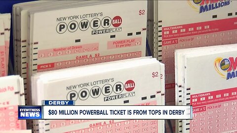 For the first time $80 million in Powerball winnings belongs to a Western New Yorker