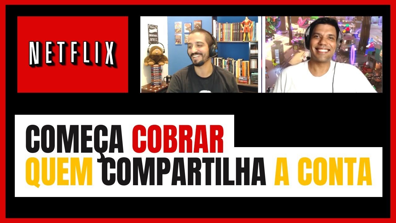 NETFLIX começa COBRAR TAXA EXTRA de quem compartilha a CONTA (Com Jonas Amaral TV)