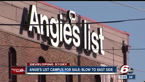 Angie's List campus for sale, neighbors concerned about future of community