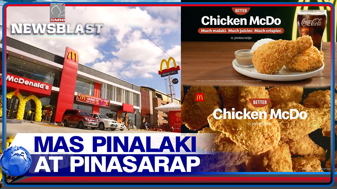 Paborito at sikat na fried chicken saan mang panig ng mundo, mas pinalaki at pinasarap