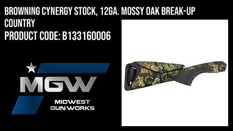 Browning Cynergy Stock, 12ga. Mossy Oak Break-Up Country - B133160006