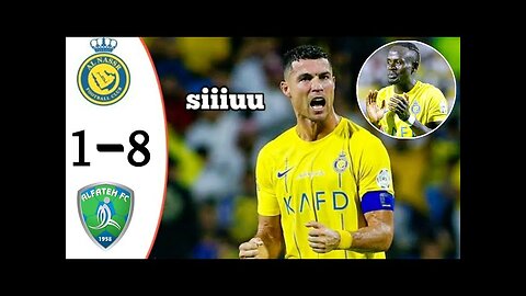 Ronaldo 2 hat-trick😲⚽🚀- Al NASSR VS Al FATEH 8-1| Ronaldo 6 goals |🔥 🚀- All Goals & Highlights 2023