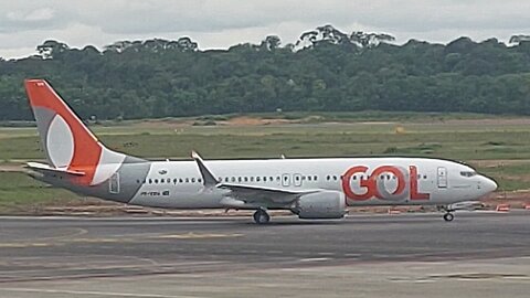 Boeing 737 MAX 8 PR-XMA coming from Brasília to Manaus