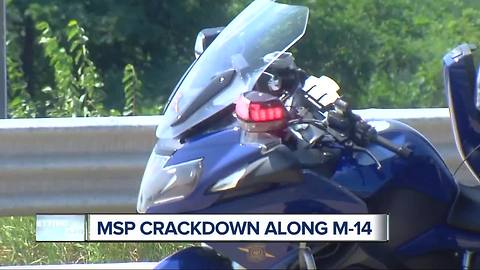 Michigan State Police cracking down on speeding and aggressive drivers