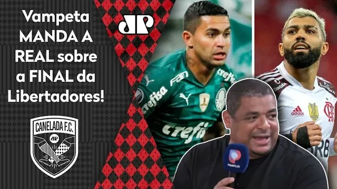 "Se eu JOGASSE no Flamengo e VISSE esse time do Palmeiras..." Vampeta MANDA A REAL!