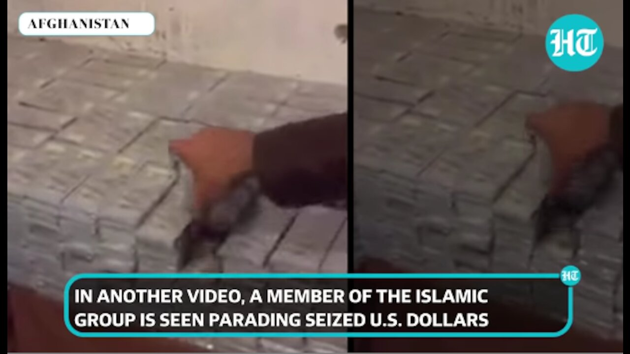 Taliban Confiscates Pallet of $100 Bills Left in Afghanistan! Or Was It Left for Them on Purpose?