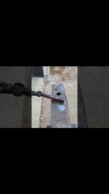 Forging Steel Wedges #shorts