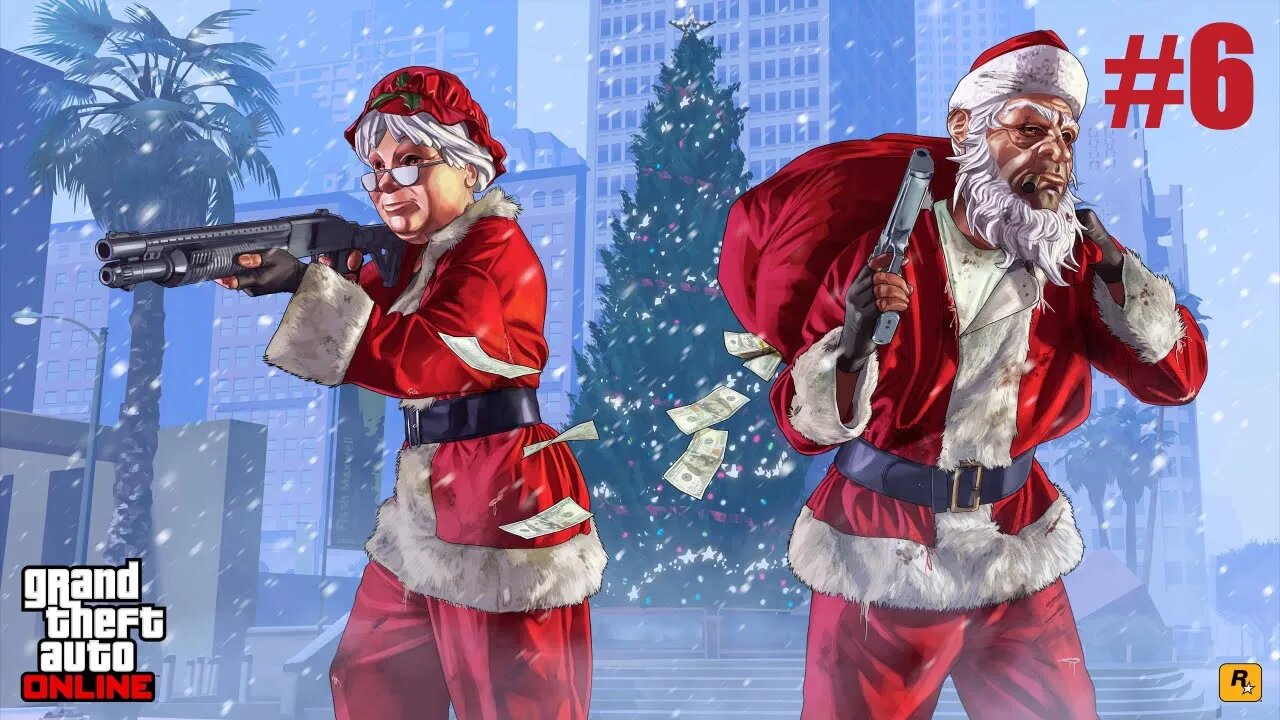 GTA Online | PS5 | #6 "Happy Festivus! Snowball Fight!" | Twitch Stream |