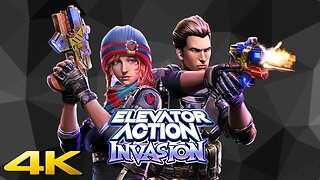 ⭐ ELEVATOR ACTION - INVASION + Fixes | 4K/60ᶠᵖˢ | ARCADE #walkthrough #longplay #playthrough