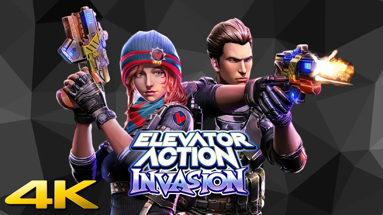 ⭐ ELEVATOR ACTION - INVASION + Fixes | 4K/60ᶠᵖˢ | ARCADE #walkthrough #longplay #playthrough