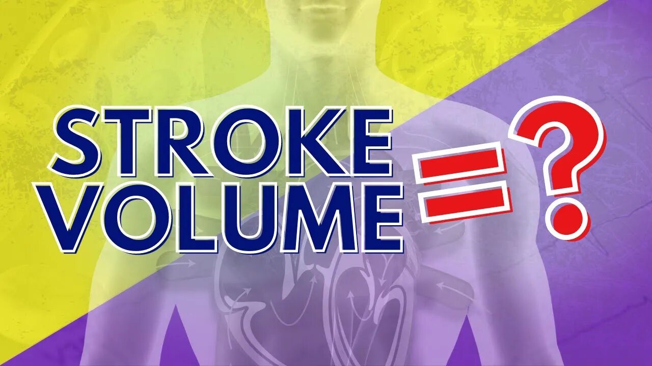 What Stroke Volume is and How to Calculate it