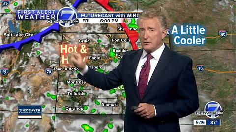 Thursday evening forecast