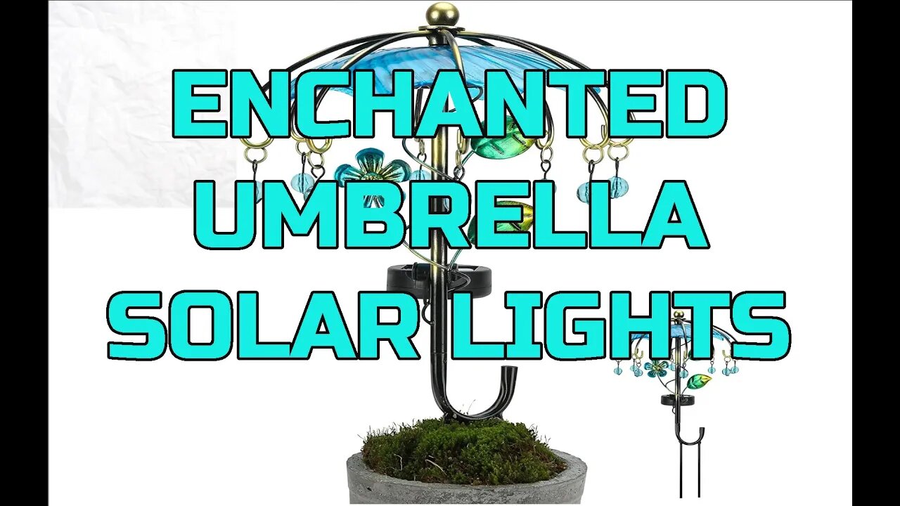 Enchanted Umbrella Solar Light