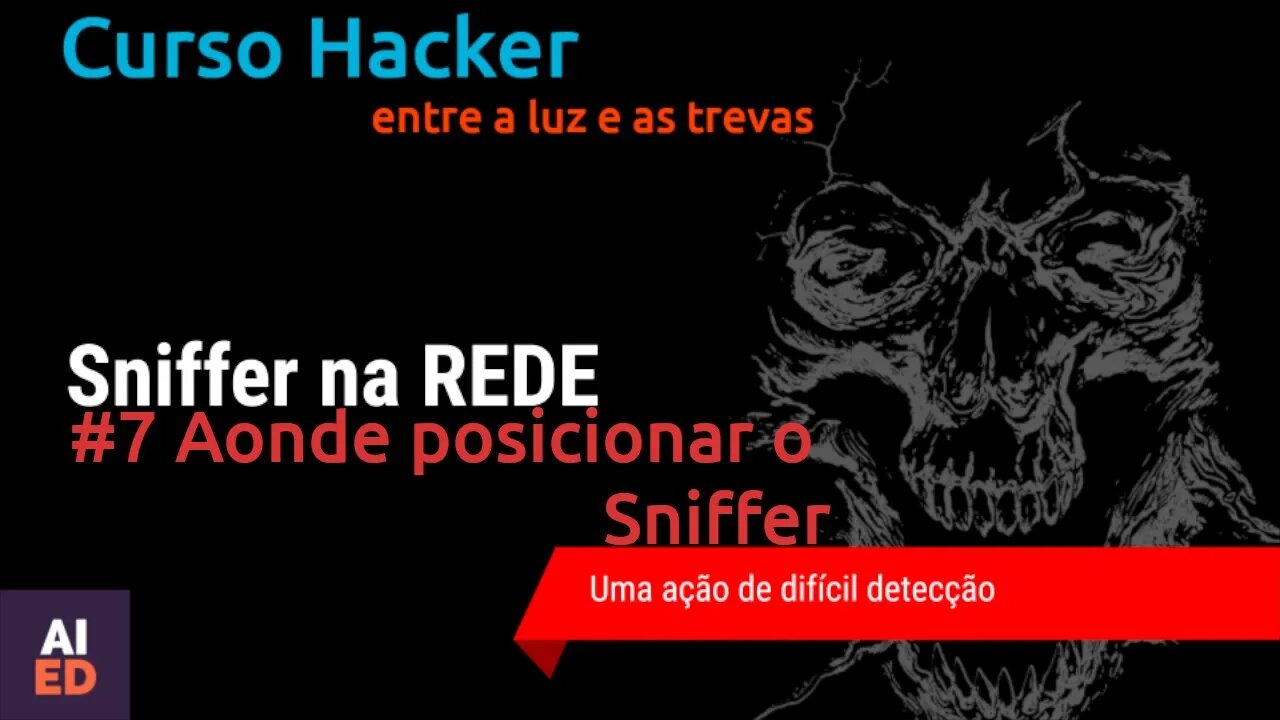 Curso Hacker - Sniffer na rede - Parte 7 (Posicionando SNIFFER na REDE)