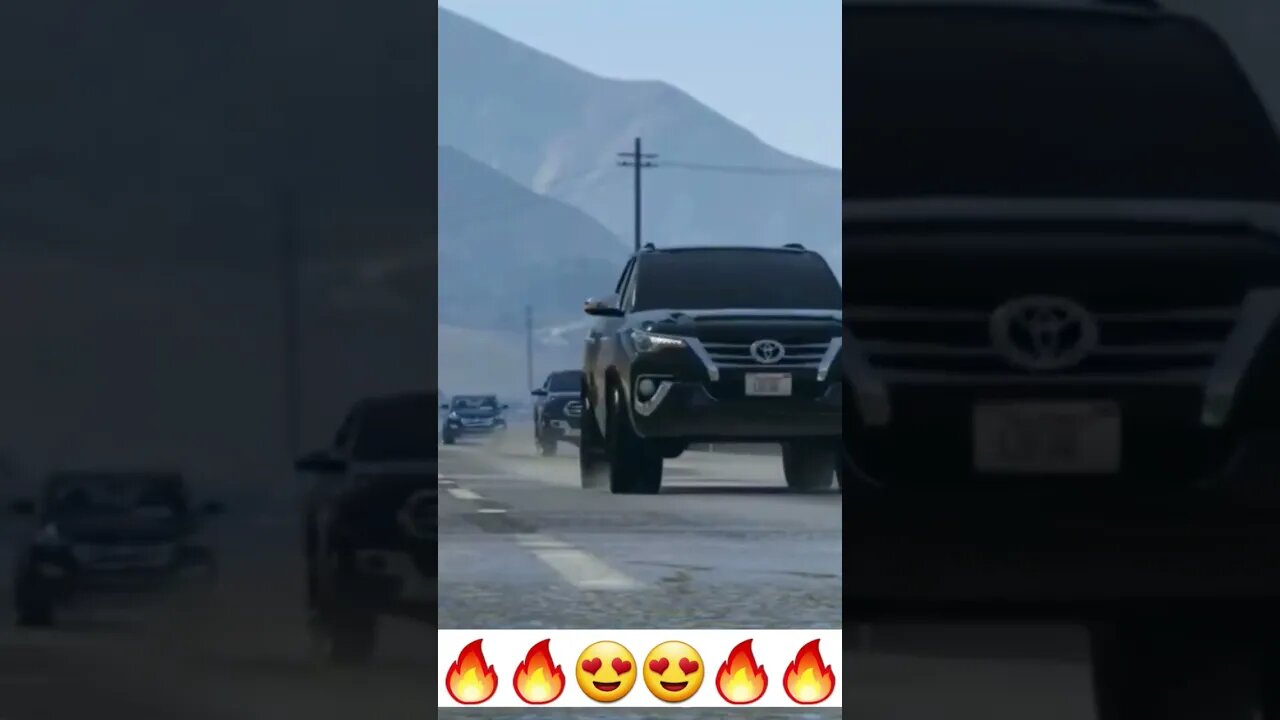 Fortuner Scorpio Thar Black Car Mafia Kaafila #gta GTA 5 Gameplay #shorts #fortuner