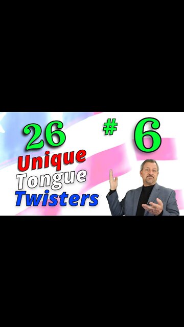 Tongue Twister Pronunciation Challenge #6 F Words