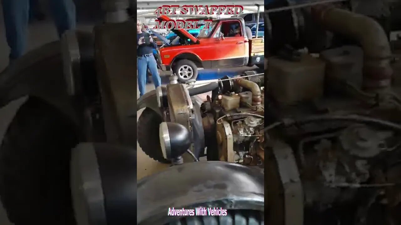 CUMMINS SWAPPED MODEL T