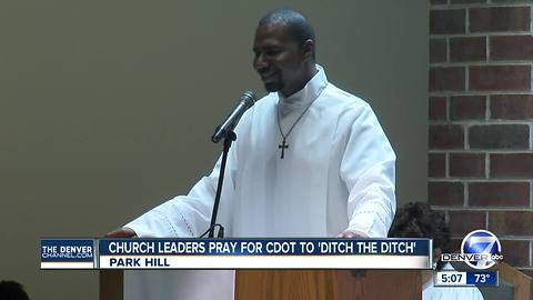 Church leaders call on 'higher power' in fight against I-70 expansion project