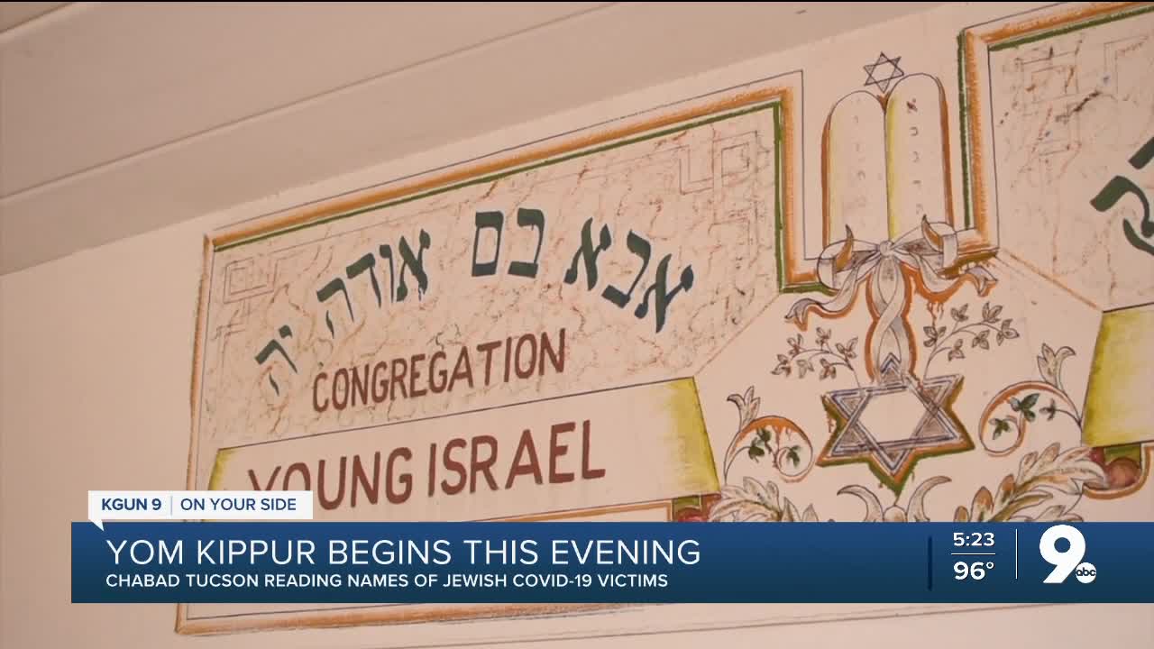 Chabad Tucson to remember Jewish victims of COVID-19 during Yom Kippur