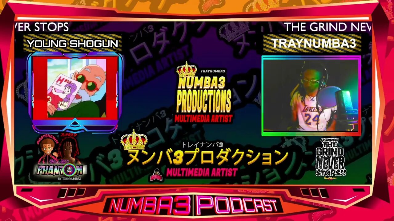 NUMBA3PODCAST EP80 - YOUNG SHOGUN