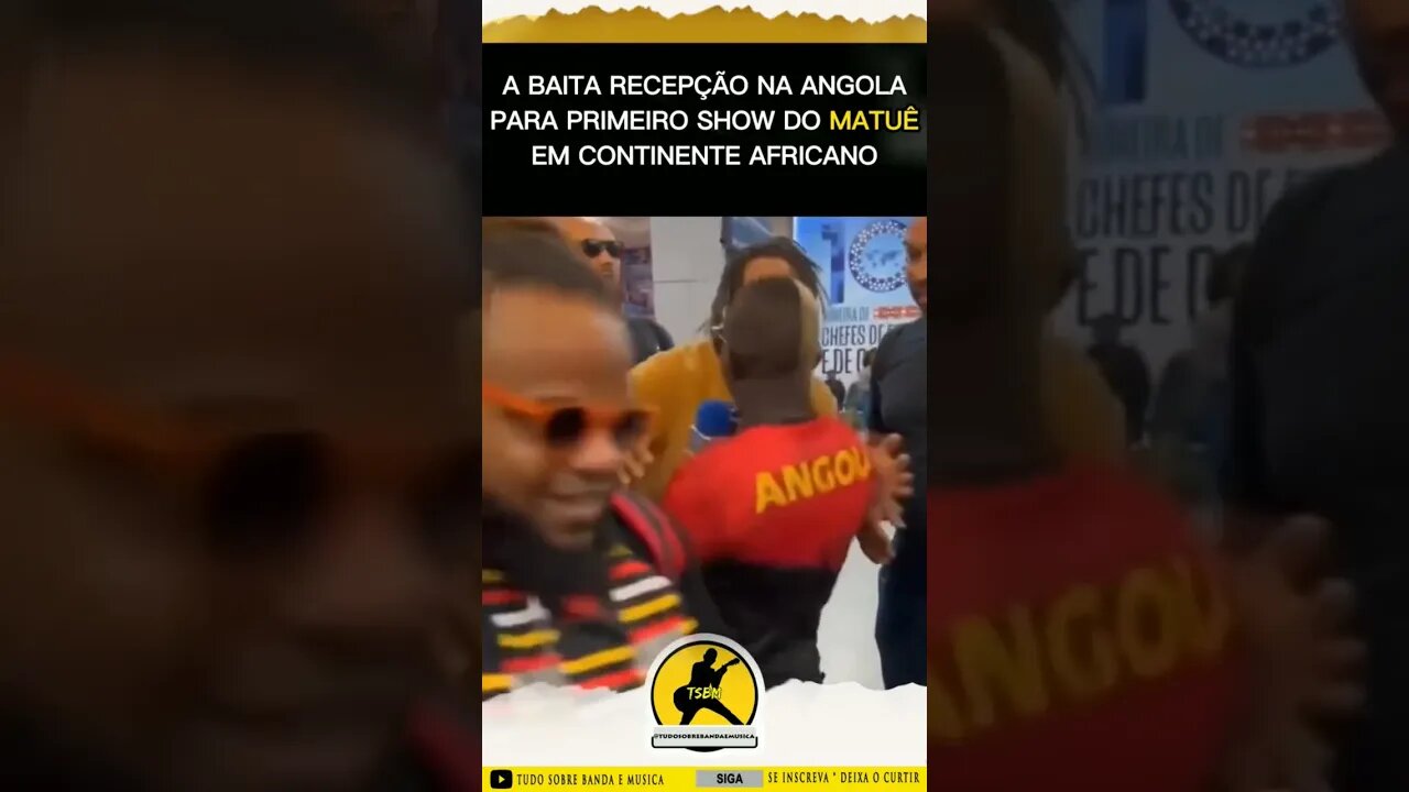 Matuê na Angola #matuê #matue #angolamusic #foryou #shortsmusica