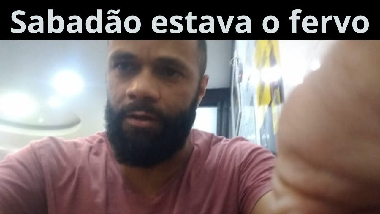 Sabadão a rua estava o fervo, consegui uma grana boa.