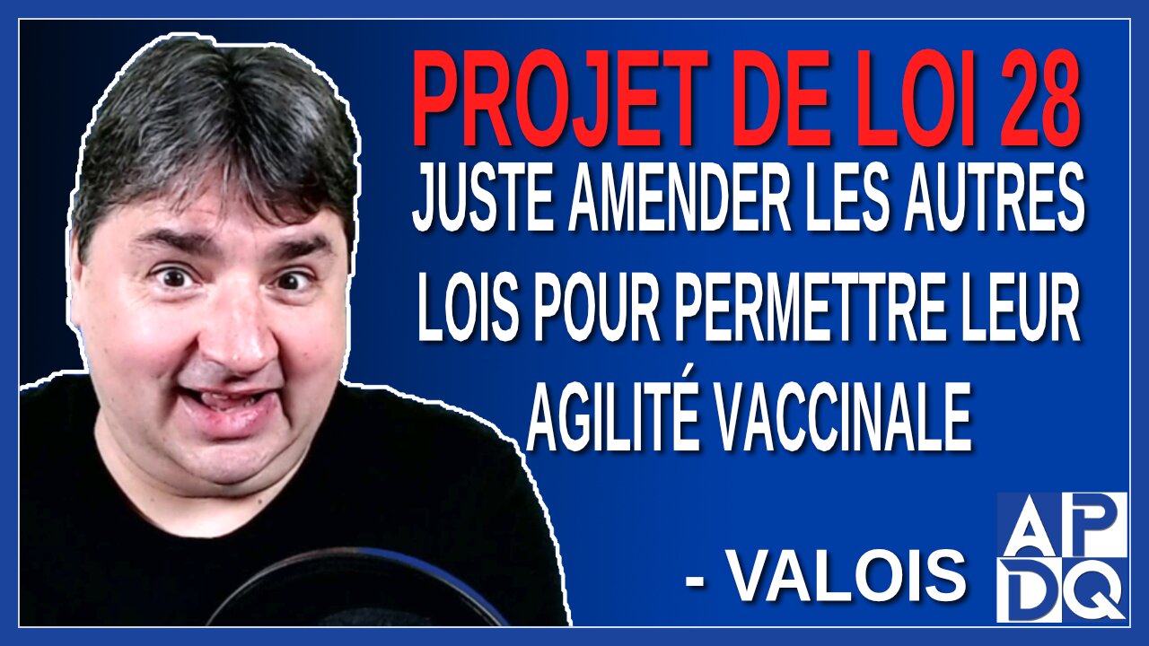 Juste amender les autres lois pour permettre à certaines professions deposer des actes médicaux