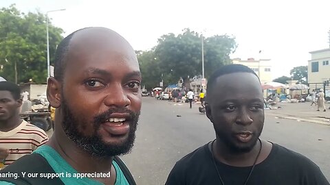 What the biggest market in Accra looks like on a sunday