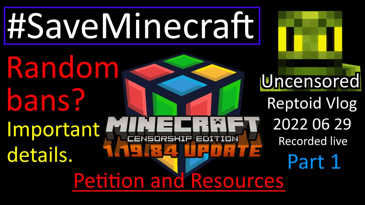 #SaveMinecraft Discussion on the 1.19.84 'Chat Report' SECURITY PROBLEM and Community action taken.