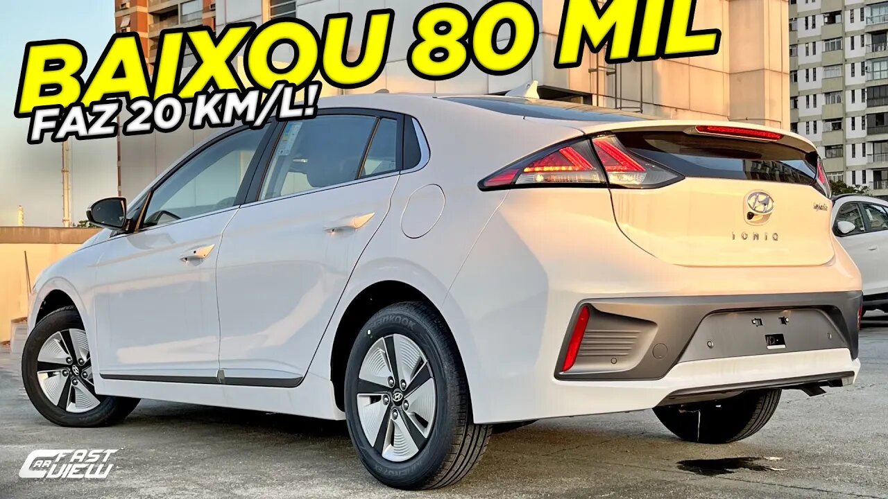 NOVO HYUNDAI IONIQ 2023 COM PREÇO DE BYD DOLPHIN E GWM ORA FICOU "BARATO" TRAZENDO MOTOR HÍBRIDO?