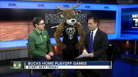 Bucks home playoff games begin next Friday