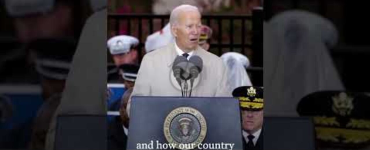 USA President Joe Biden talks about national unity on the anniversary of 9/11attack